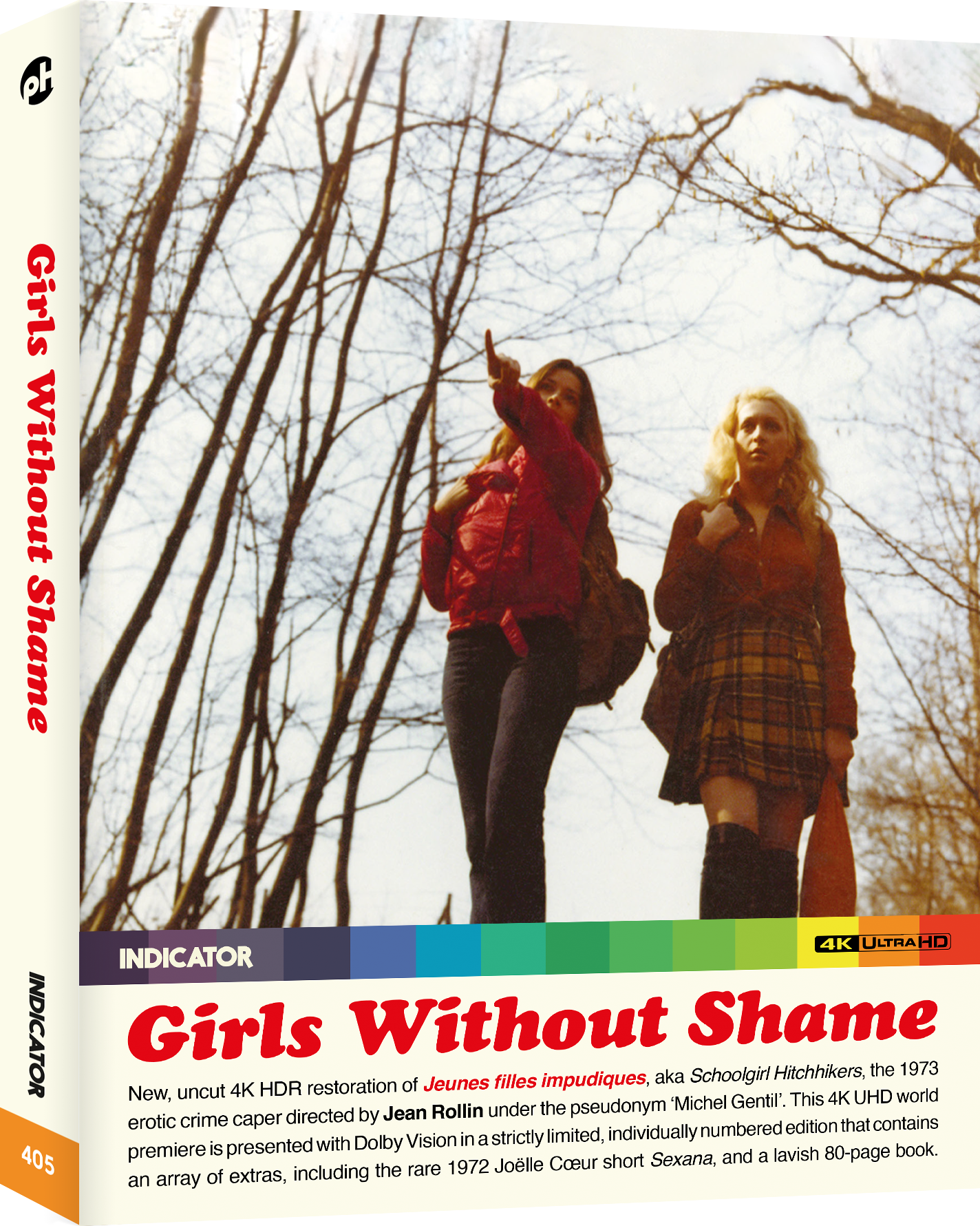 GIRLS WITHOUT SHAME (aka SCHOOLGIRL HITCHHIKERS) - 4K UHD LE - PRE-ORDER - 19-MAY-2025