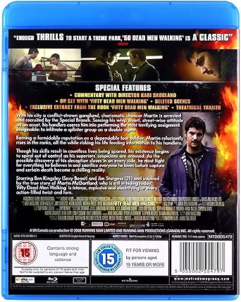 FIFTY DEAD MEN WALKING (BLU RAY)