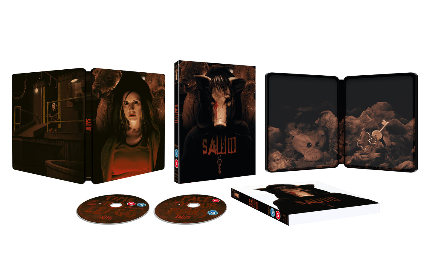 Saw III (UHD/Blu-ray SteelBook) - PRE-ORDER-9-NOVEMBER-2026