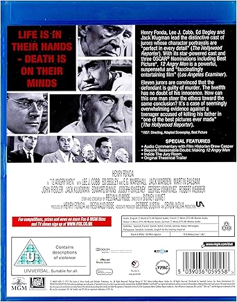 12 ANGRY MEN - Blu-ray