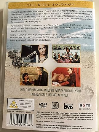 THE BIBLE - SOLOMON (RE-RELEASE) DVD