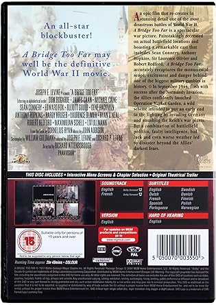 A BRIDGE TOO FAR - DVD