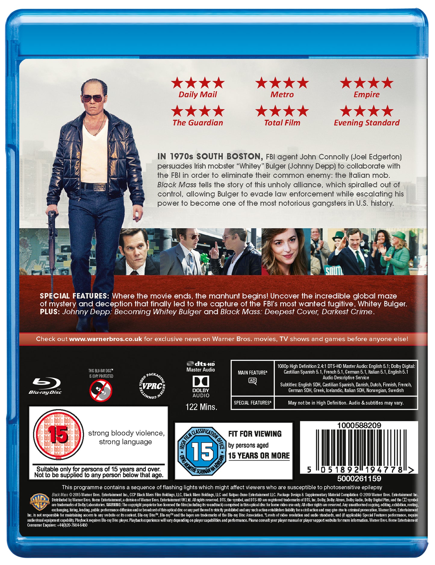 BLACK MASS - Blu-ray - Pre-order 29-Jun-2026