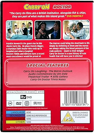 CARRY ON DOCTOR DVD