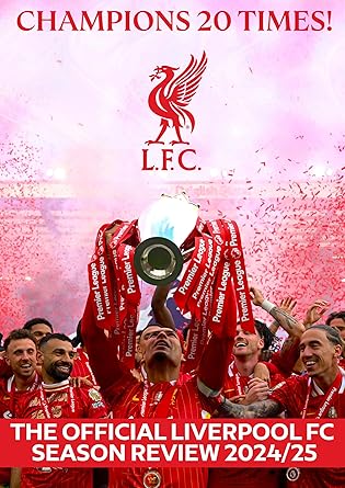 Champions 20 Times! The Official Liverpool FC Season Review 2024/25 DVD- PRE-ORDER - 15 SEPTEMBER 2025