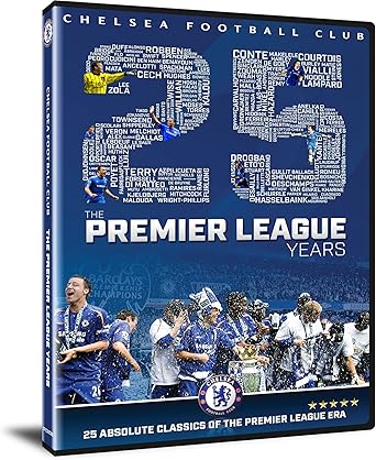 CHELSEA FC - THE PREMIER LEAGUE YEARS DVD