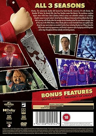 Chucky: The Complete Series DVD - PRE-ORDER 22 September 2025