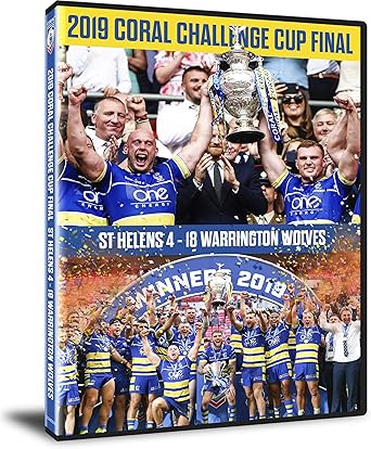 2019 CORAL CHALLENGE CUP FINAL ST HELENS V WARRING DVD