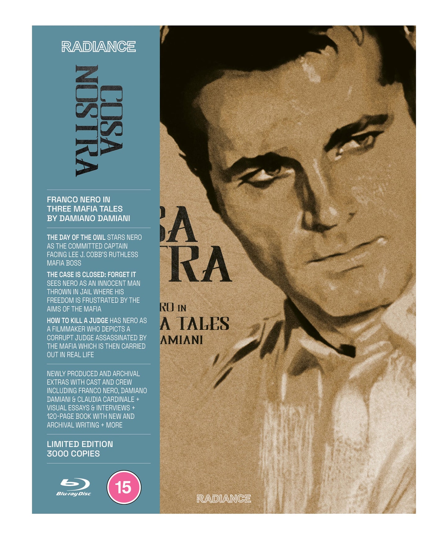 Cosa Nostra: Franco Nero in three Mafia Tales by Damiano Damiani (LE)