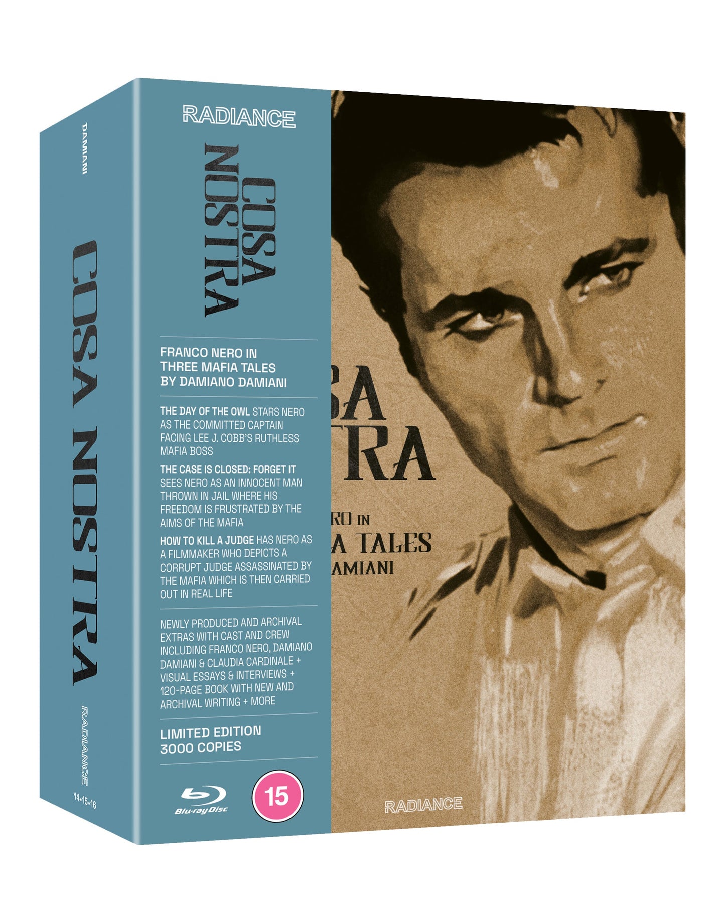 Cosa Nostra: Franco Nero in three Mafia Tales by Damiano Damiani (LE)