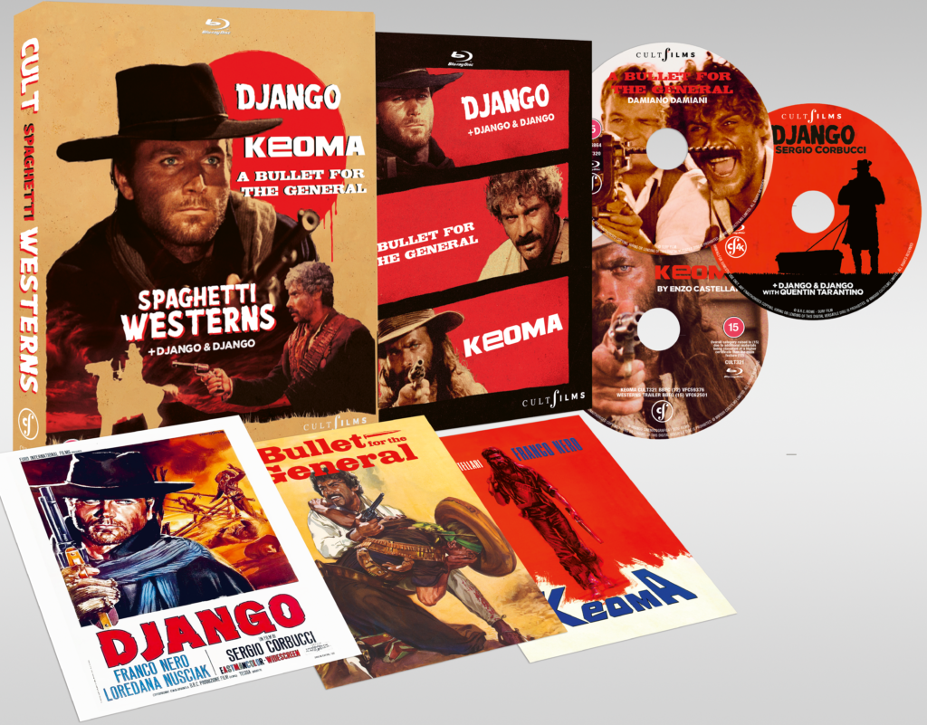 CULT SPAGHETTI WESTERNS BOXSET [BLU-RAY[