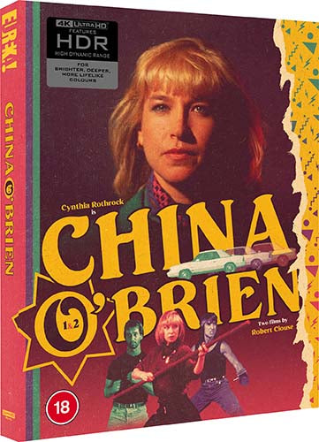 CHINA O’BRIEN I + II (Eureka Classics) Special Edition 4K Ultra HD Blu-ray