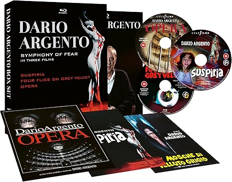 DARIO ARGENTO BOX SET (SUSPIRIA, OPERA, FOUR BD