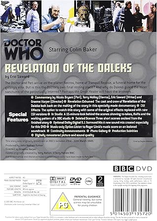 DOCTOR WHO: REVELATION OF THE DALEKS DVD