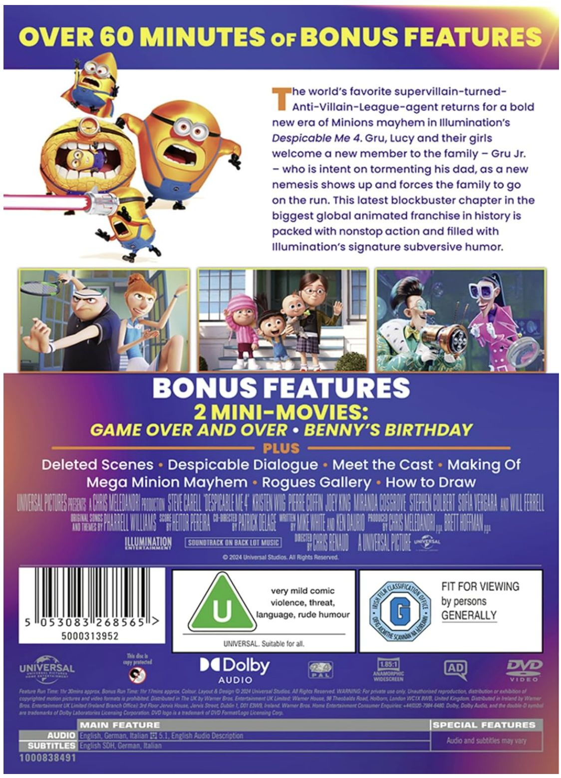 Despicable Me 4 - DVD