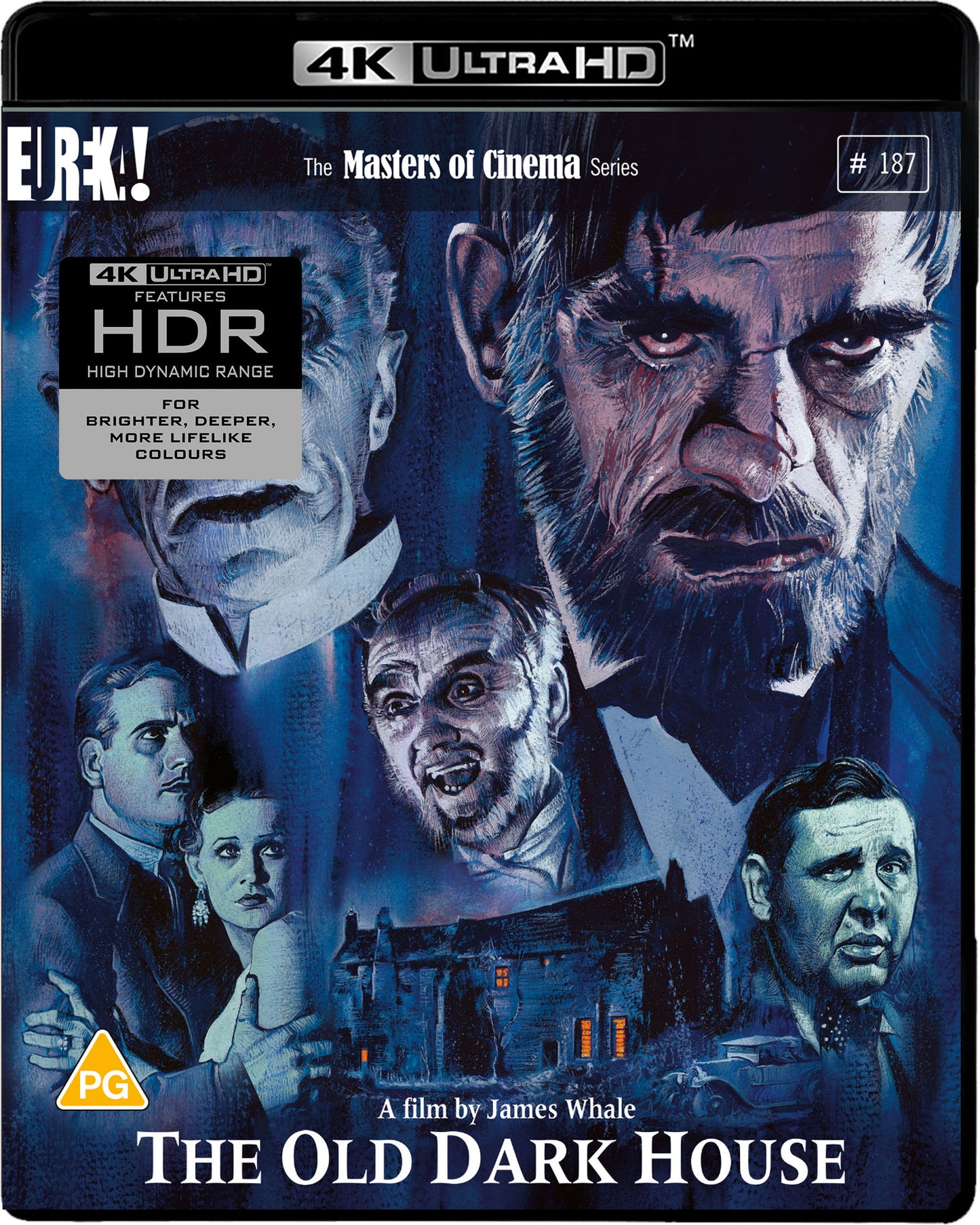 THE OLD DARK HOUSE (Masters of Cinema) 4K Ultra-HD Blu-ray Standard edition