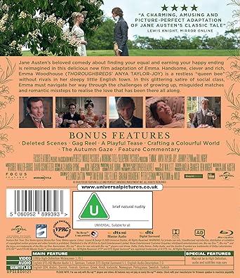 Emma Blu-Ray