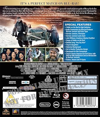 FIDDLER ON THE ROOF - Blu-ray