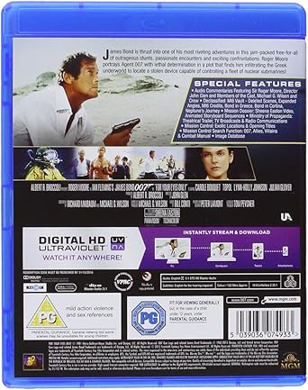 JAMES BOND (012): FOR YOUR EYES ONLY - Blu-ray
