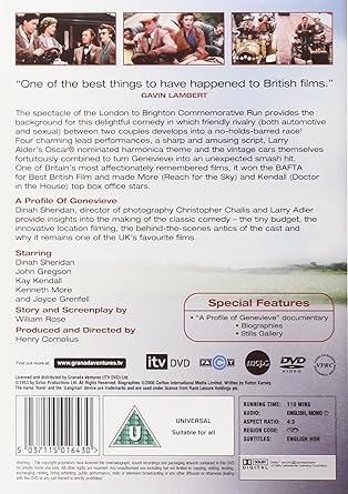GENEVIEVE DVD S/E