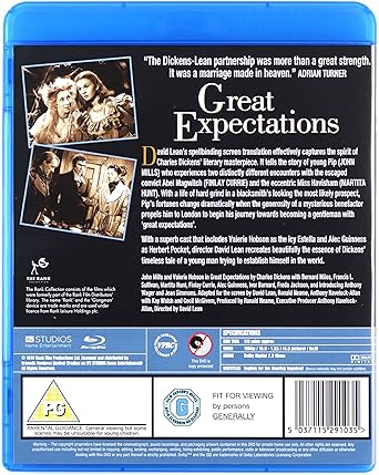 GREAT EXPECTATIONS RESTORED BLU-RAY (JOHN MILLS) DVD