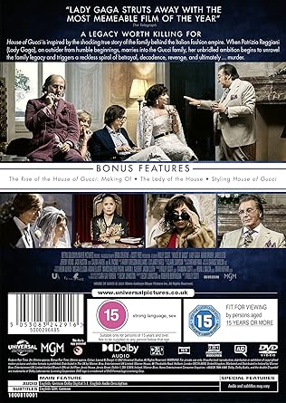 HOUSE OF GUCCI - DVD