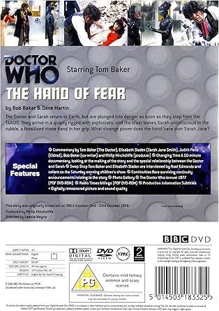 DOCTOR WHO: THE HAND OF FEAR DVD