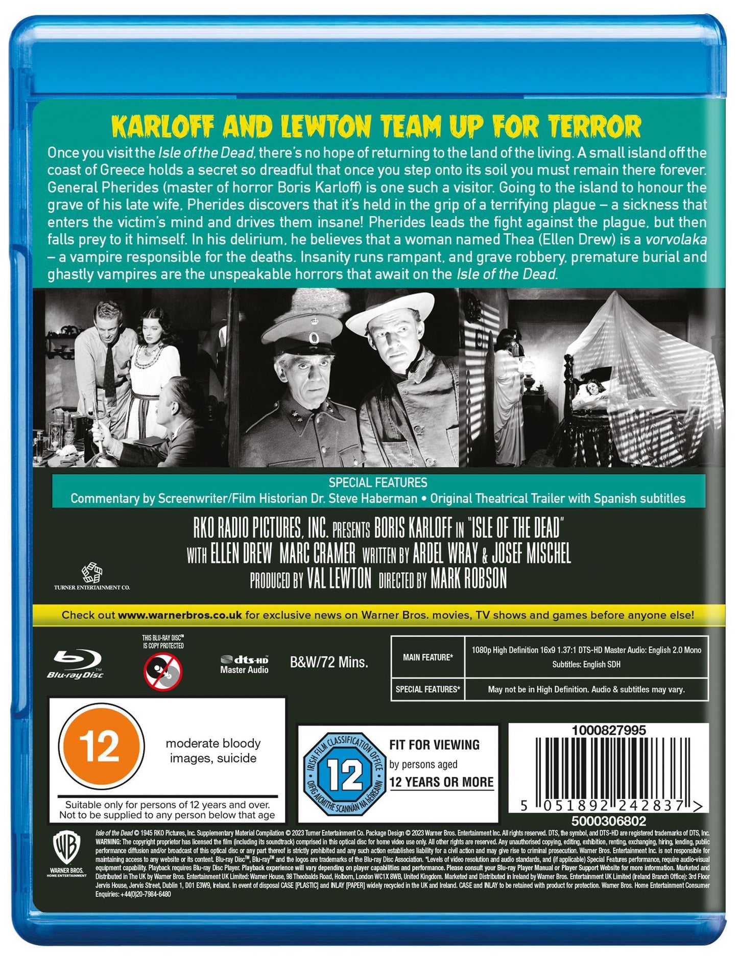 ISLE OF THE DEAD - Blu-ray - Pre-order 29-Jun-2026