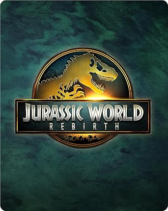 Jurassic World: Rebirth 4K UHD & Blu-Ray Logo Steelbook - PRE-ORDER TBC