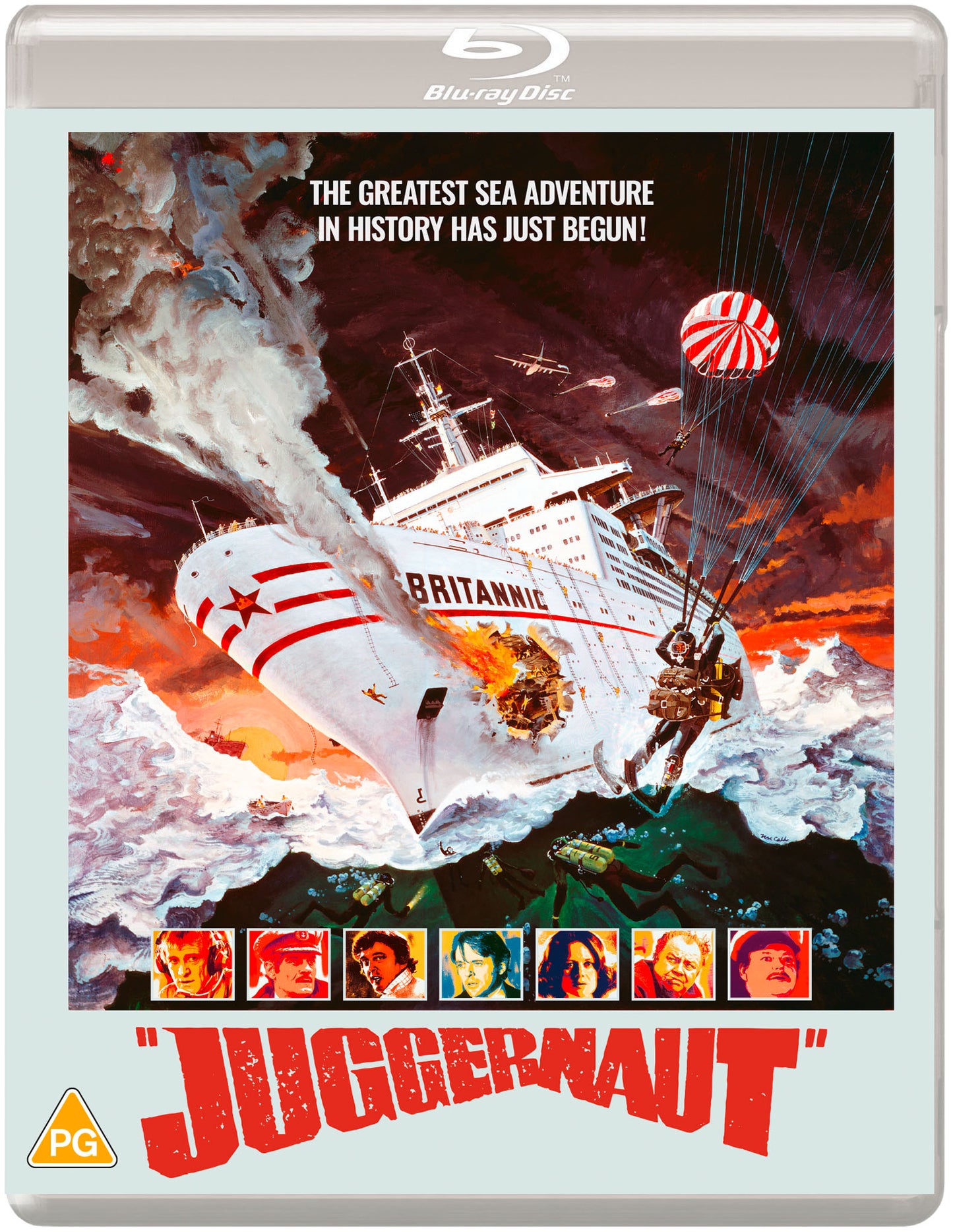JUGGERNAUT (aka TERROR ON THE BRITANNIC) (Eureka Classics) Standard Edition Blu-ray