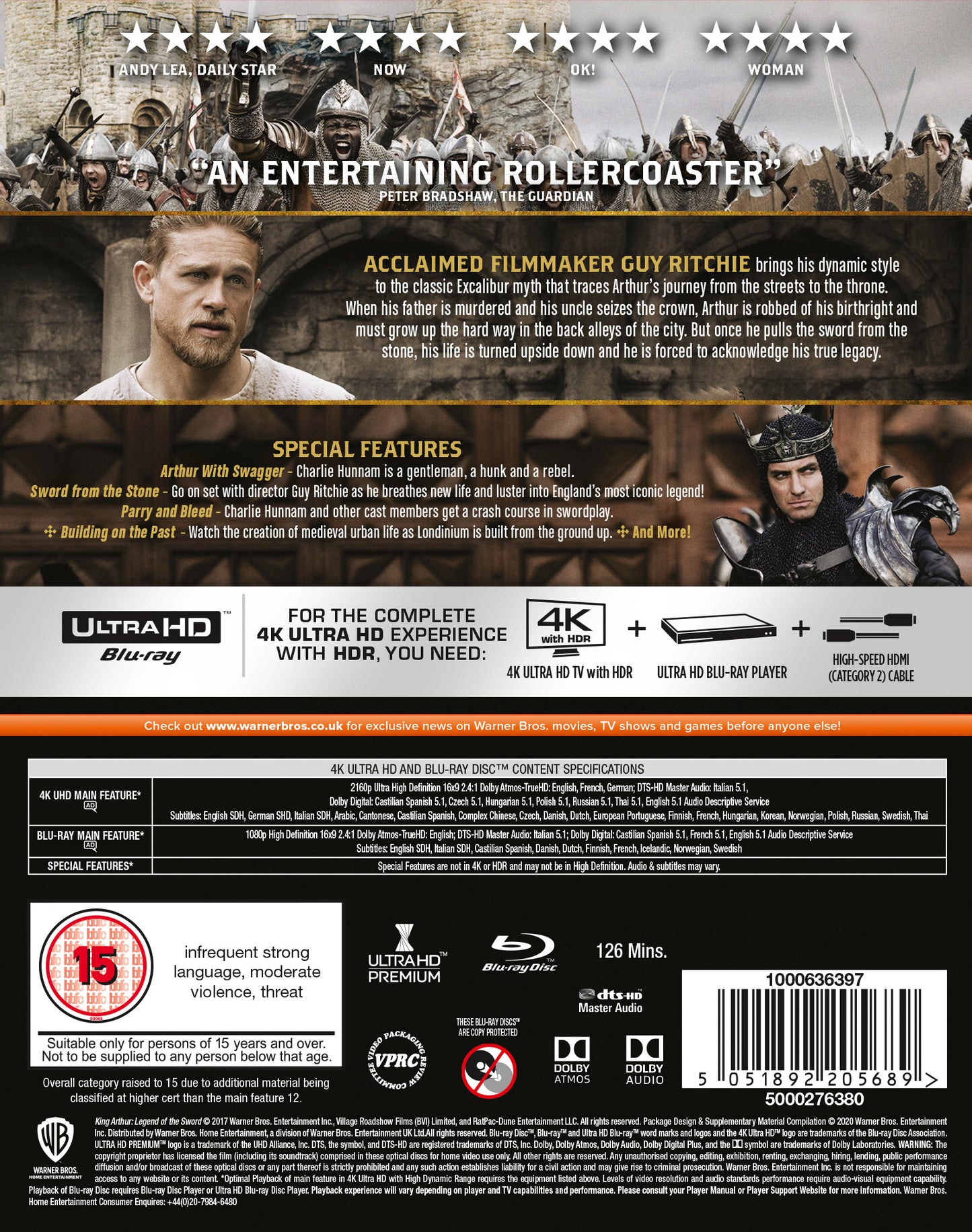 KING ARTHUR:LEGEND OF THE SWORD