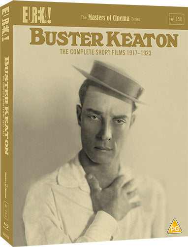 BUSTER KEATON: THE COMPLETE SHORT FILMS 1917-1923 (Masters of Cinema) 4-Disc Blu-ray REISSUE