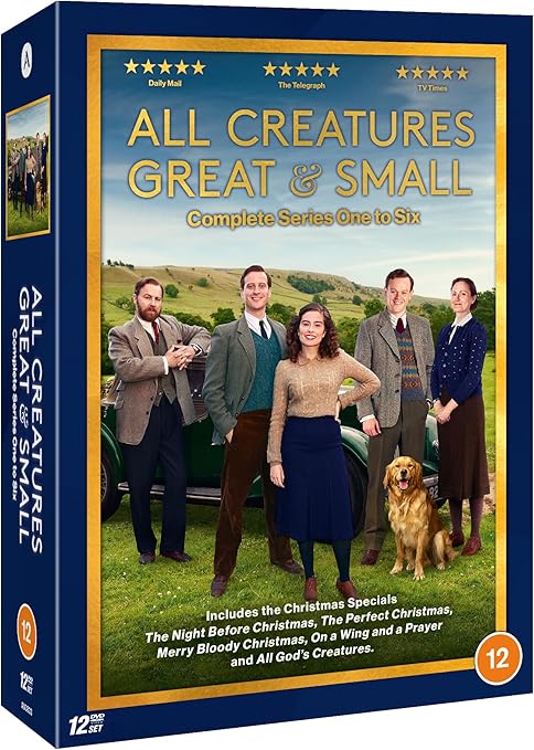 All Creatures Great & Small S1-6 Boxset DVD - PRE-ORDER-01-DECEMBER-2025