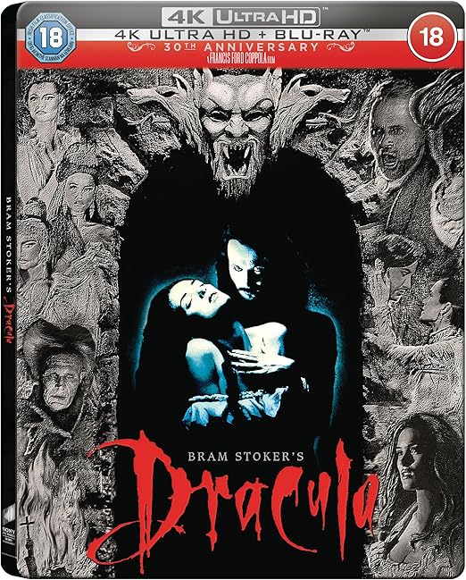 BRAM STOKER'S DRACULA UHD STEELBOOK *REPRINT*- PRE-ORDER-8-DECEMBER-2025