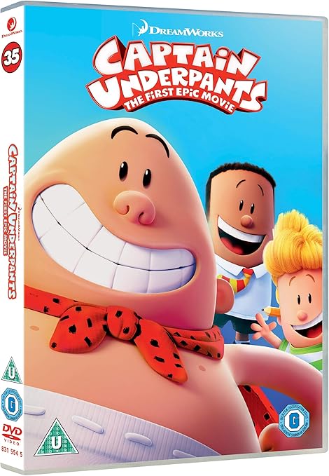 Captain Underpants DVD