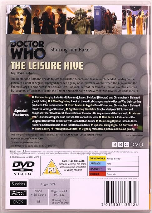 DOCTOR WHO: THE LEISURE HIVE