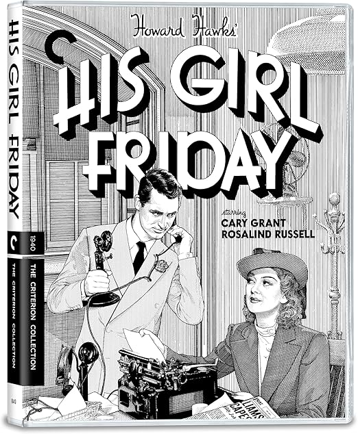 HIS GIRL FRIDAY-4K UHD & Blu-Ray-PRE-ORDER-8-DECEMBER-2025