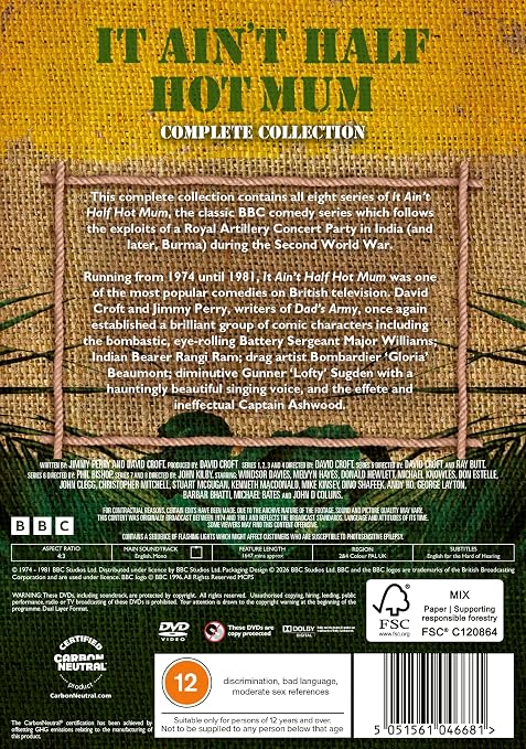 It Ain't Half Hot Mum: Series 1-8 (Repack) - PRE-ORDER-24-AUGUST-2026