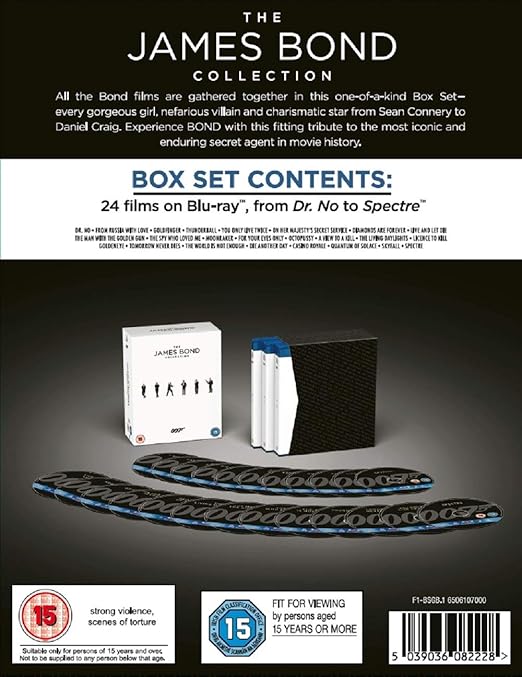 JAMES BOND: JAMES BOND COLLECTION (1-24) - Blu-ray