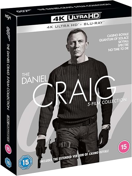 JAMES BOND: DANIEL CRAIG COLLECTION (21 - 25) - UHD