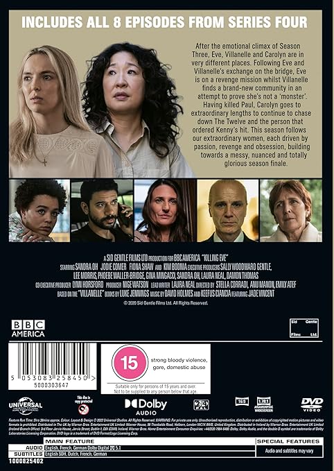 Killing Eve Season 4 DVD