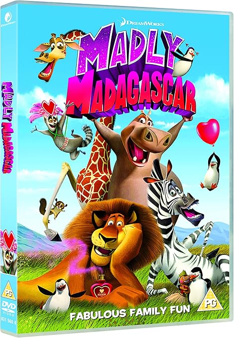 Madly Madagascar DVD