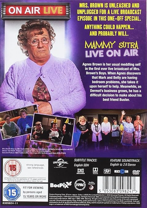 Mrs Brown’s Boys: Unplugged & Unleashed - On Air Live DVD
