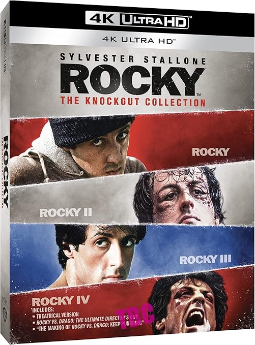 ROCKY: THE KNOCKOUT COLLECTION (I - IV) - UHD