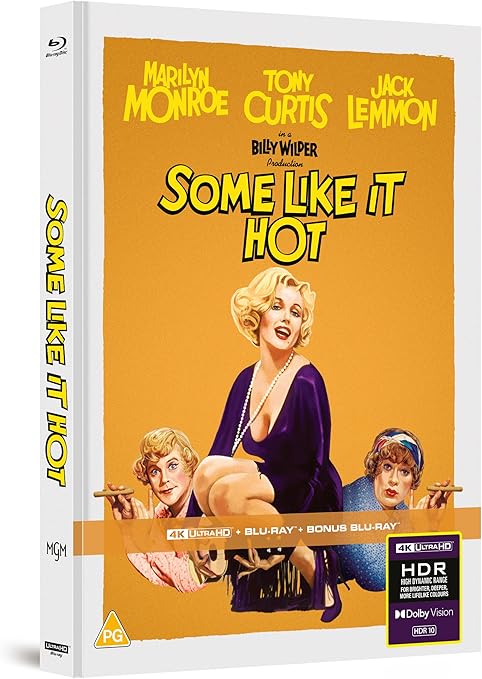 Some Like It Hot 4K UHD & Blu-Ray Mediabook