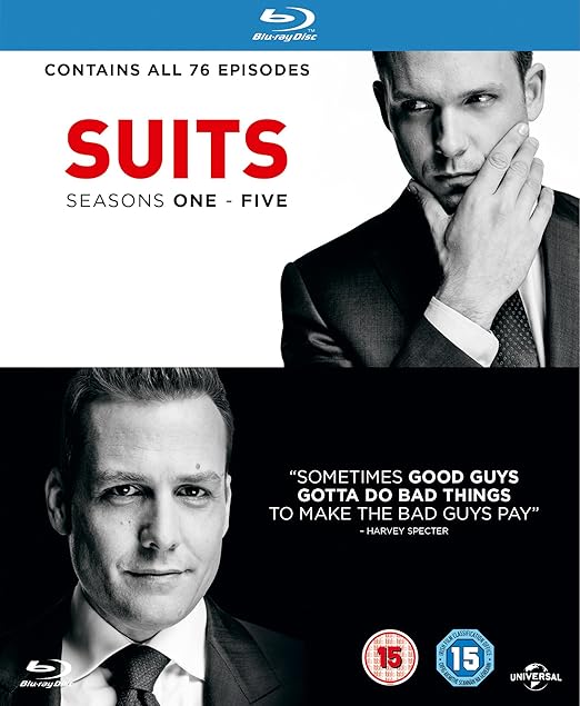 Suits - Season 1-5 Blu-ray