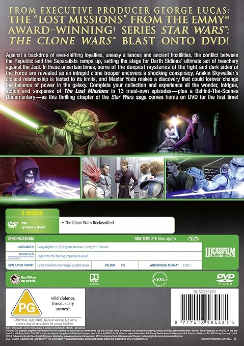 SW Clone Wars S6 DVD