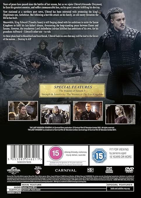 The Last Kingdom season 5 DVD