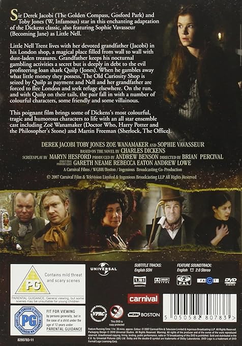 THE OLD CURIOSITY SHOP DVD