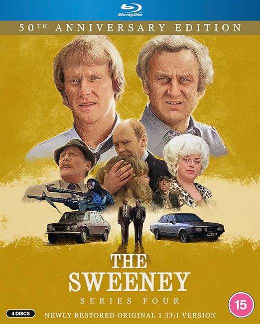 The Sweeney: Series Four 50th Anniversary Edition Blu-Ray - PRE-ORDER 02, February, 2026